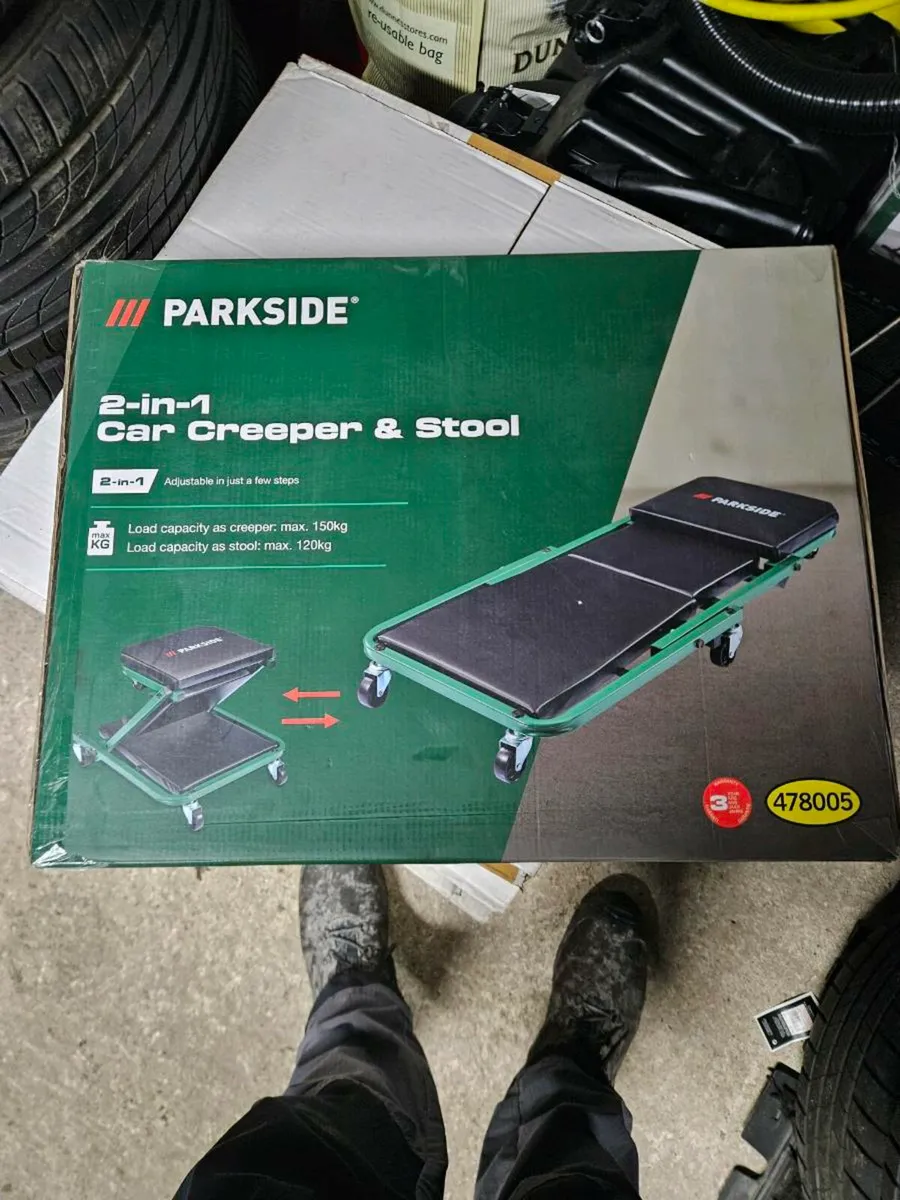Parkside Mechanics Stool/Creeper - Image 2