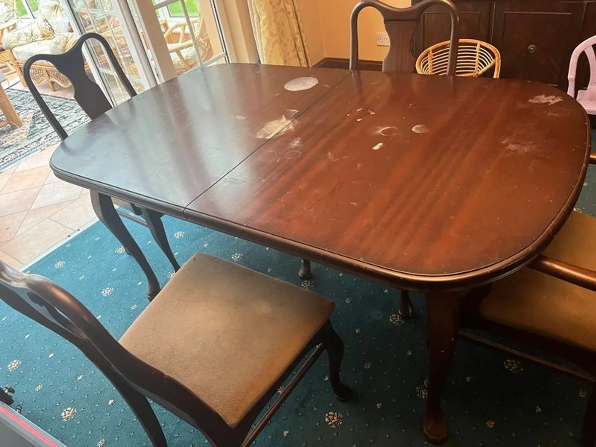 Dining Table and Chairs - Image 1