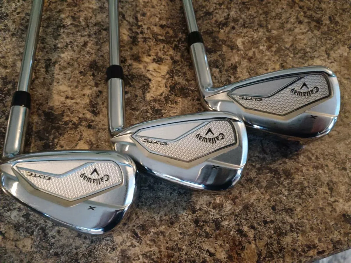 Callaway Elyte X Irons. 4-PW. As New. - Image 2