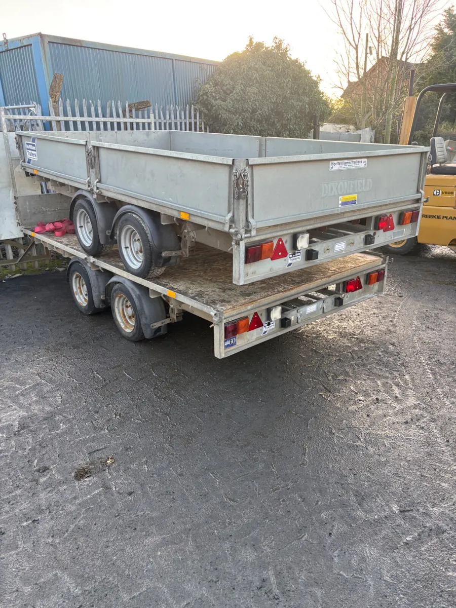 Ifor Williams 12ft dropside trailer - Image 2