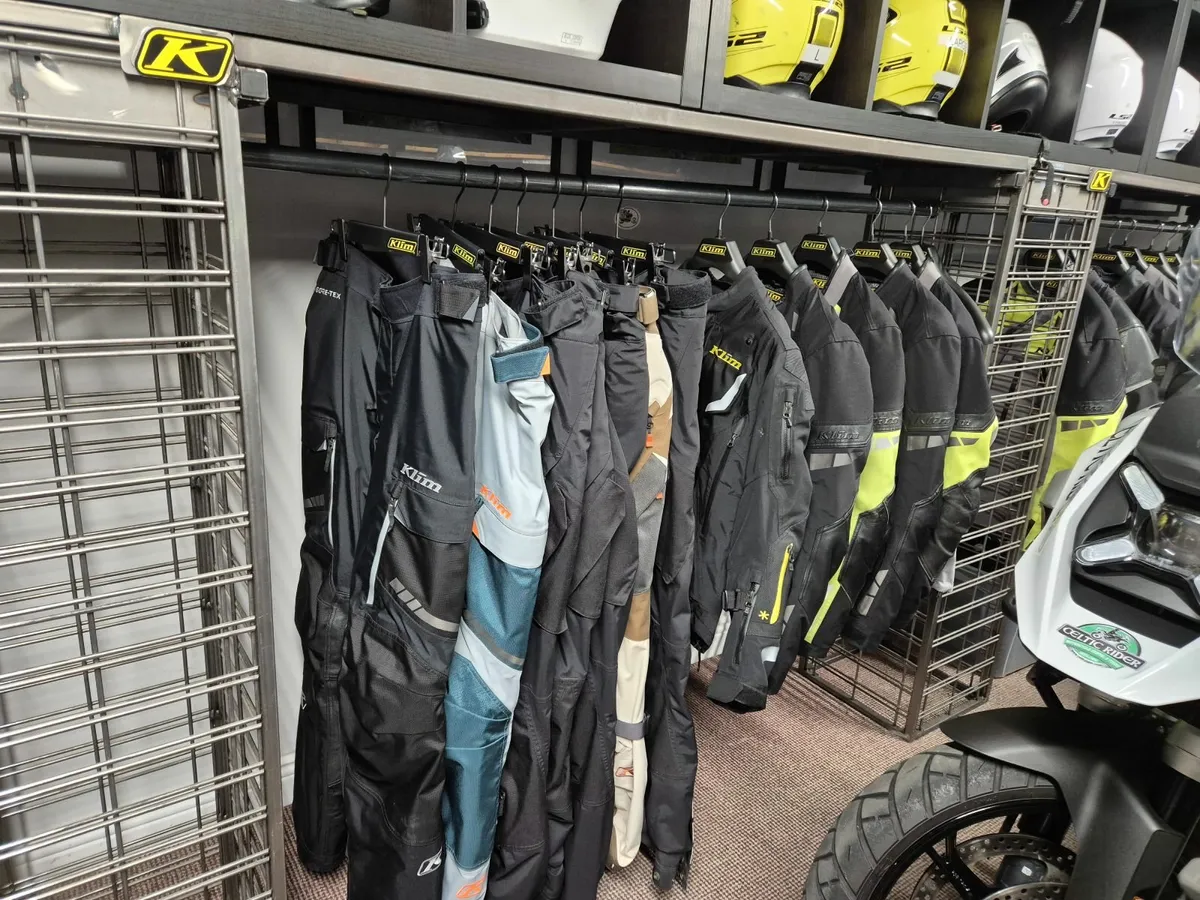 Celtic Ride Sale on used Klim textile riding gear - Image 3