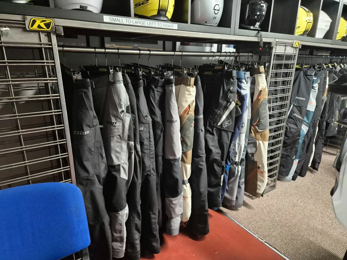 Celtic Ride Sale on used Klim textile riding gear - Image 4