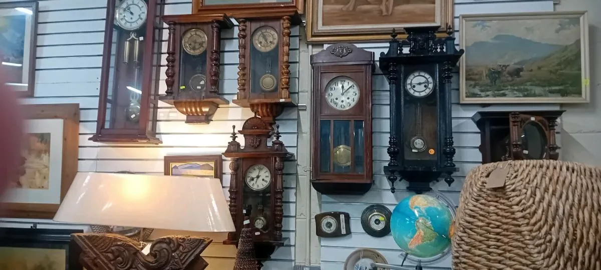 Selection Of Victorian Wall Clocks