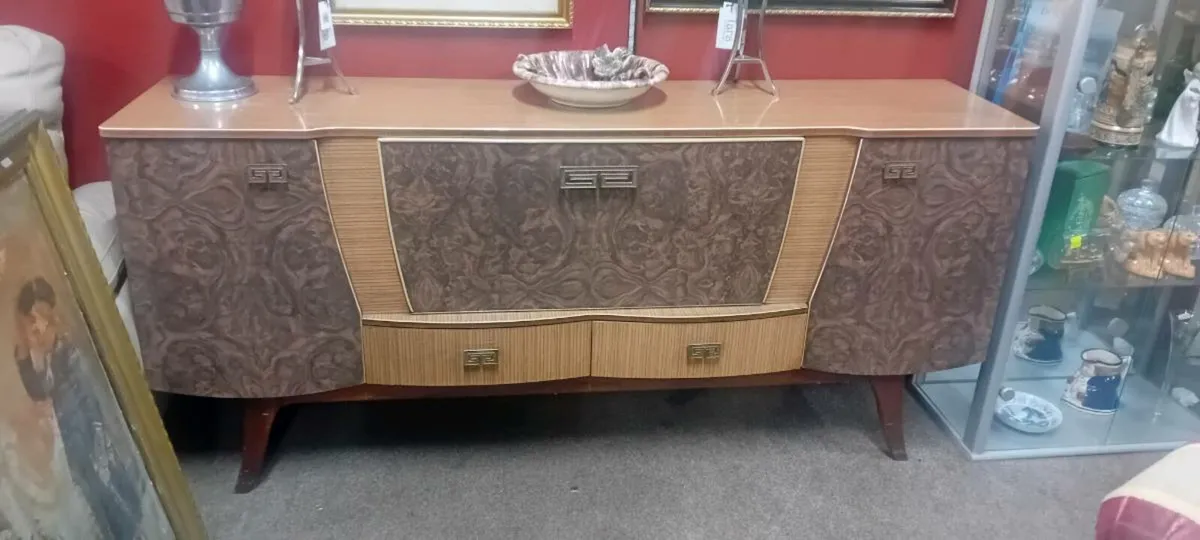 Mid Century Walnut Veneer sideboard