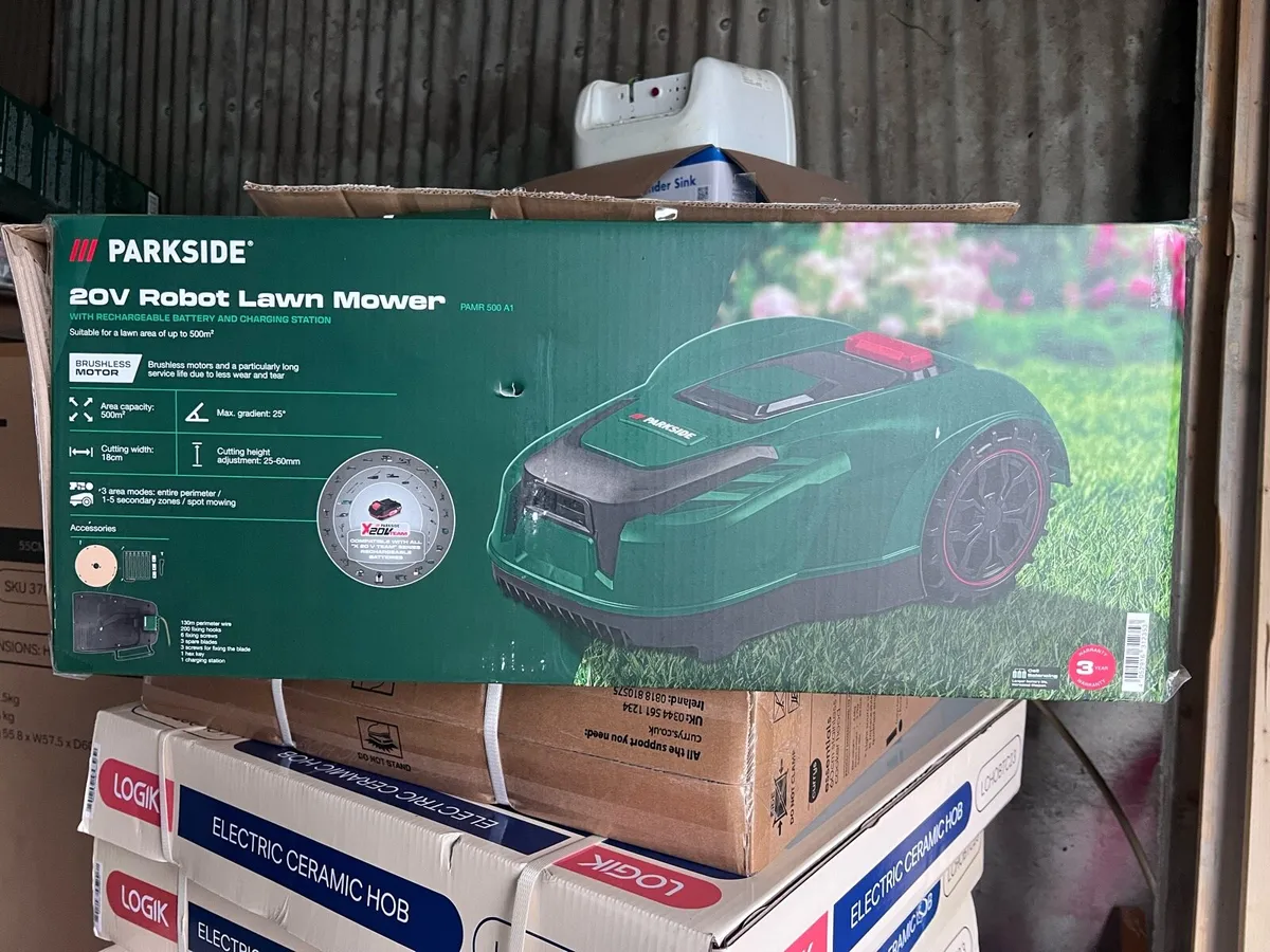 Park side robot lawnmower - Image 1