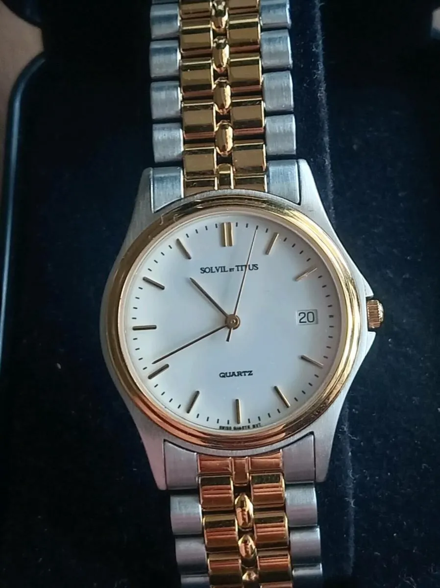 Two genuine Swiss made Solvil et Titus watches - Image 2
