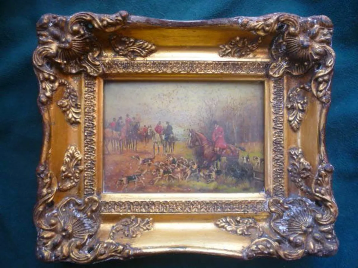 Old oil painting - Image 1