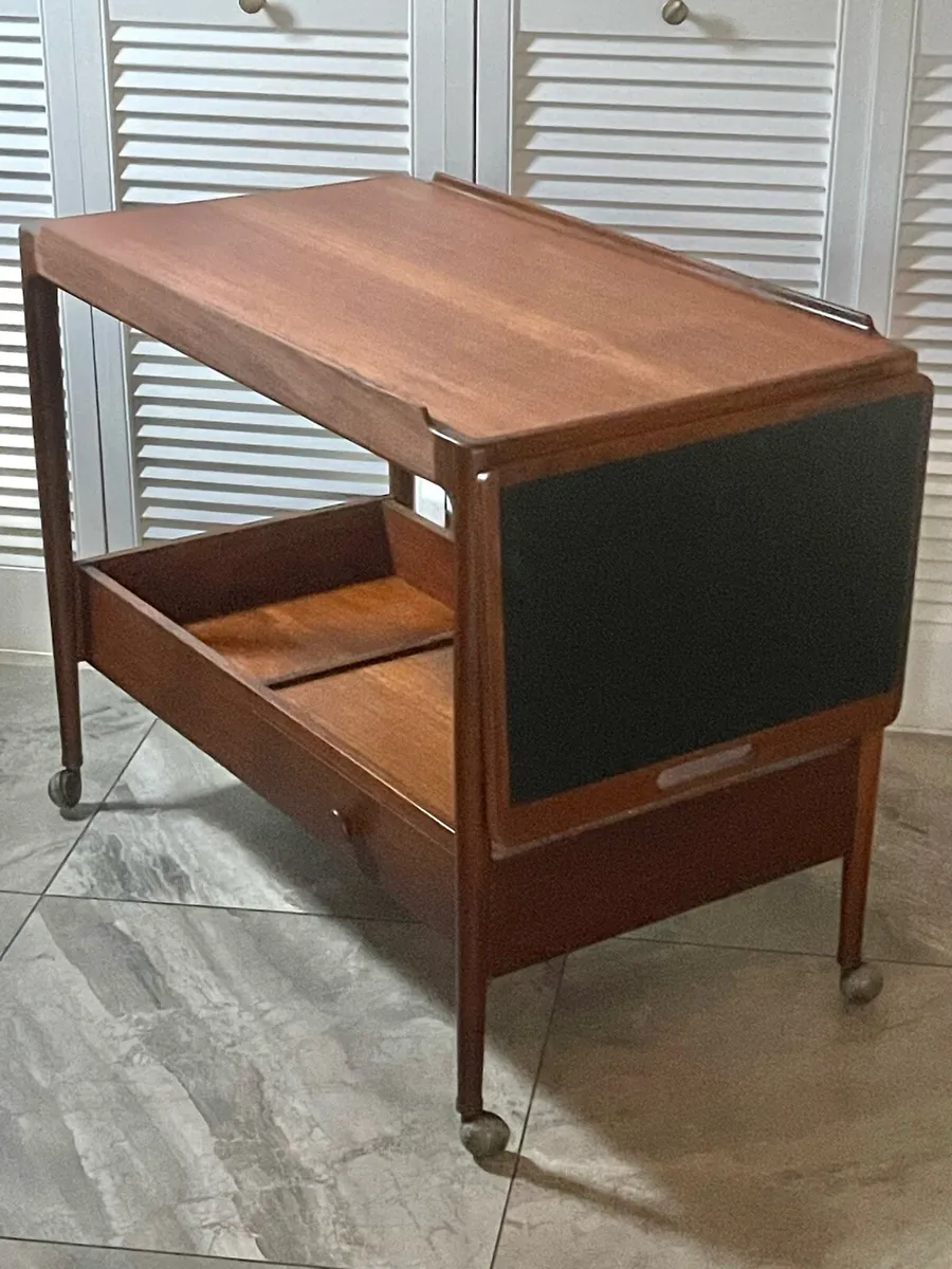 Mid century Danish drinks cart - Image 1
