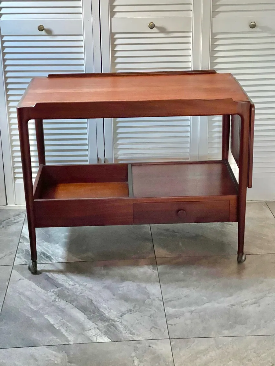Mid century Danish drinks cart - Image 2