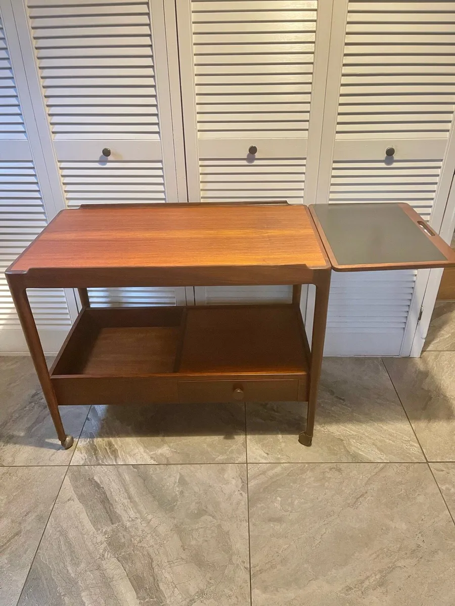Mid century Danish drinks cart - Image 3
