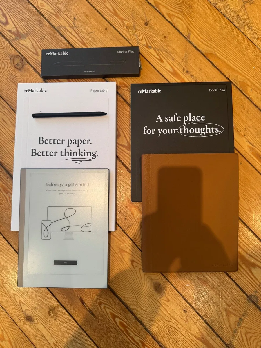 Remarkable 2 + Marker Plus + Leather Folio - Image 2