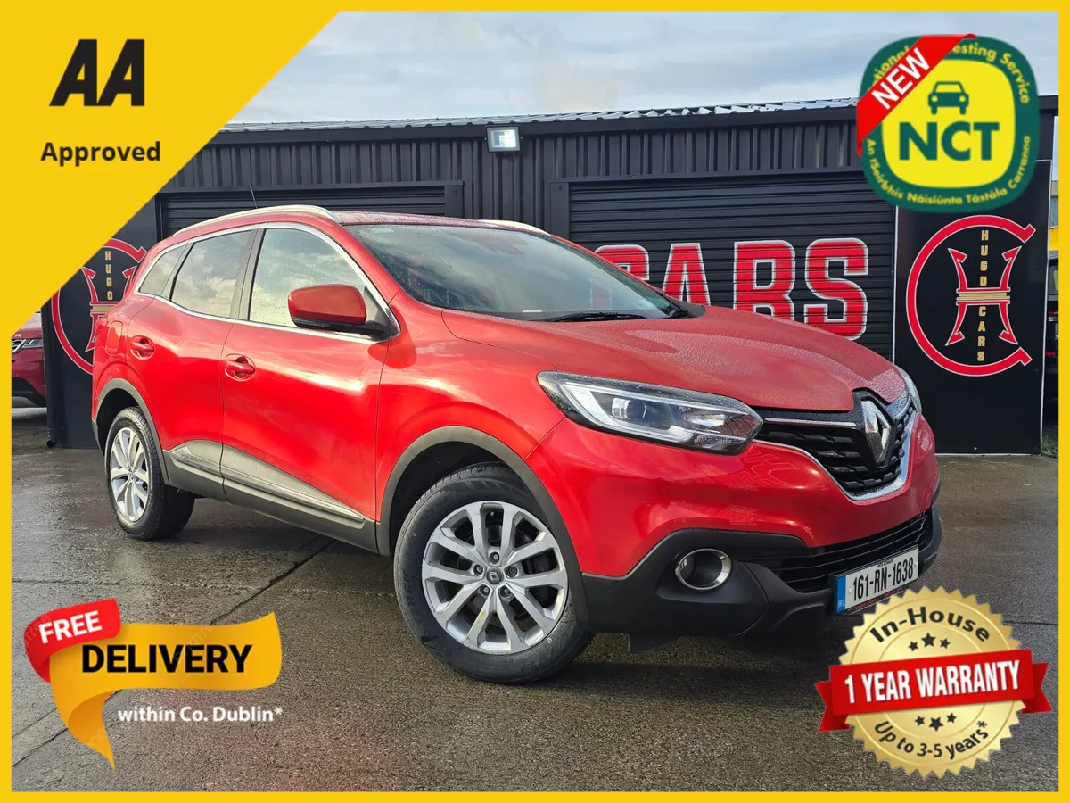 2016 Kadjar 1.5dci/New NCT/80k mls/1yr warranty - Image 1