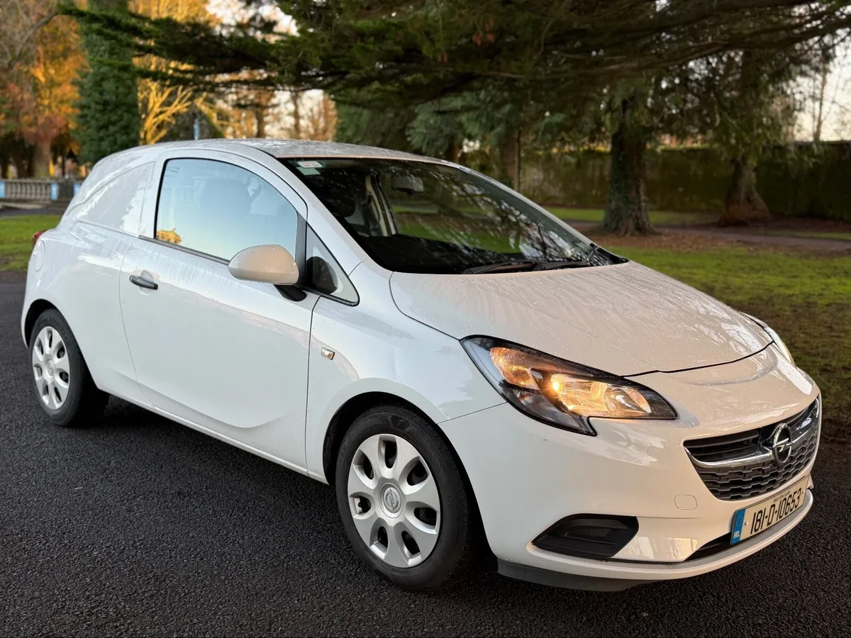 2018 Opel Corsa 1.3 cdti van new test just passed! - Image 1