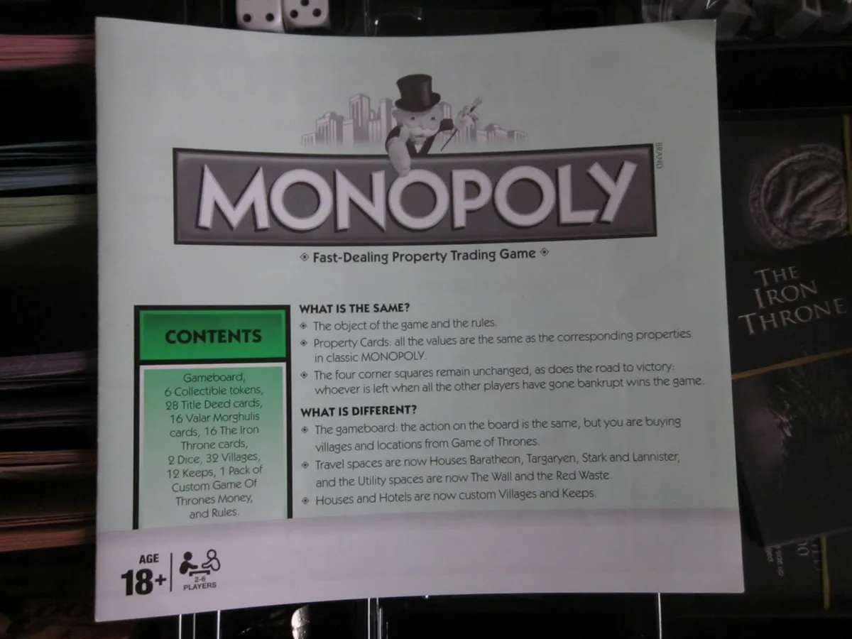Monopoly Game of Thrones Collector's Edition - Image 4