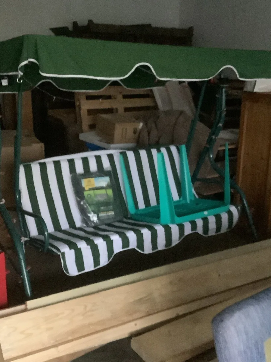 As New ,garden swing and all extras. - Image 4