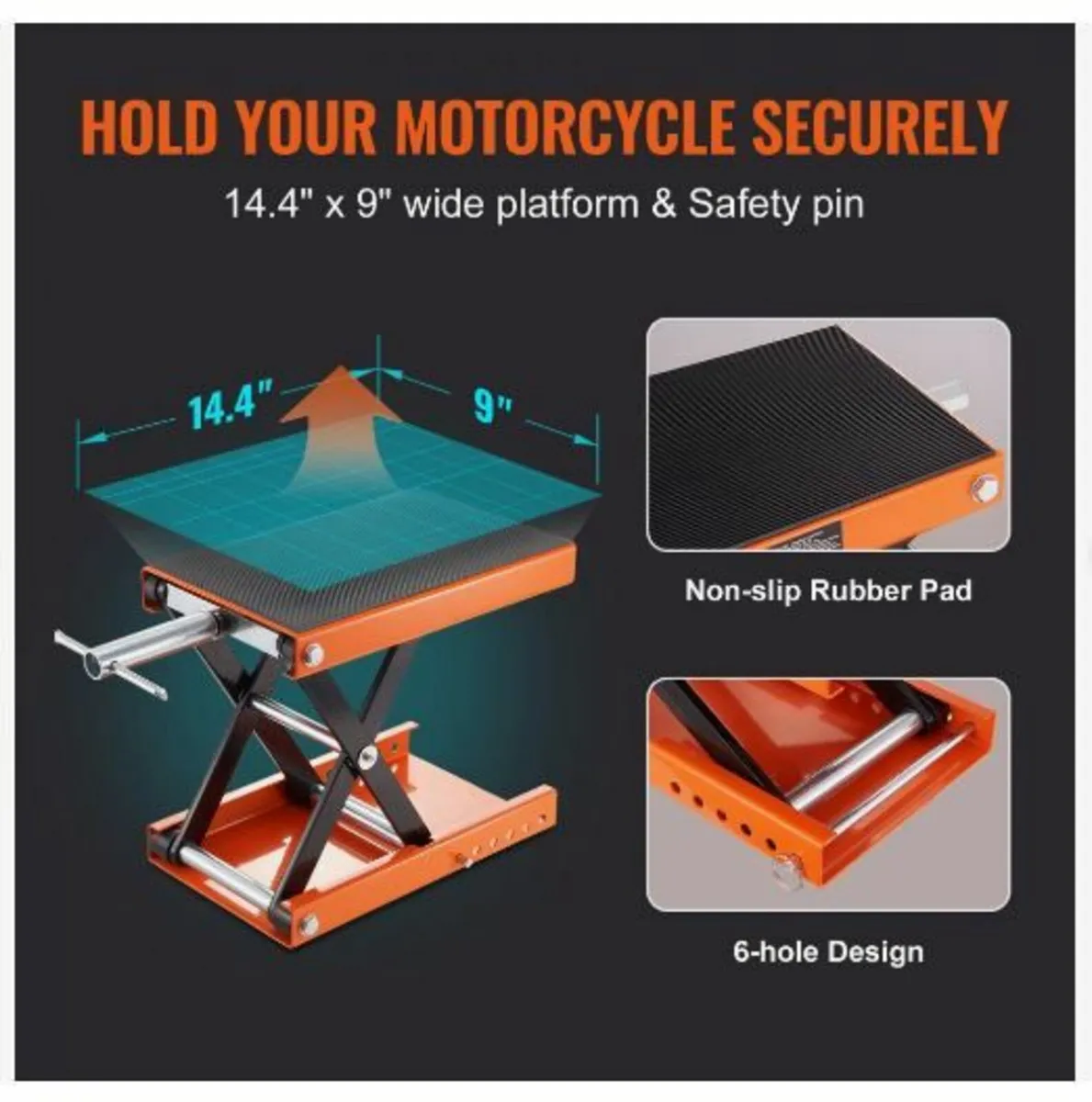 Motorcycle Scissor Jack Lift 499.5 kg - Image 3
