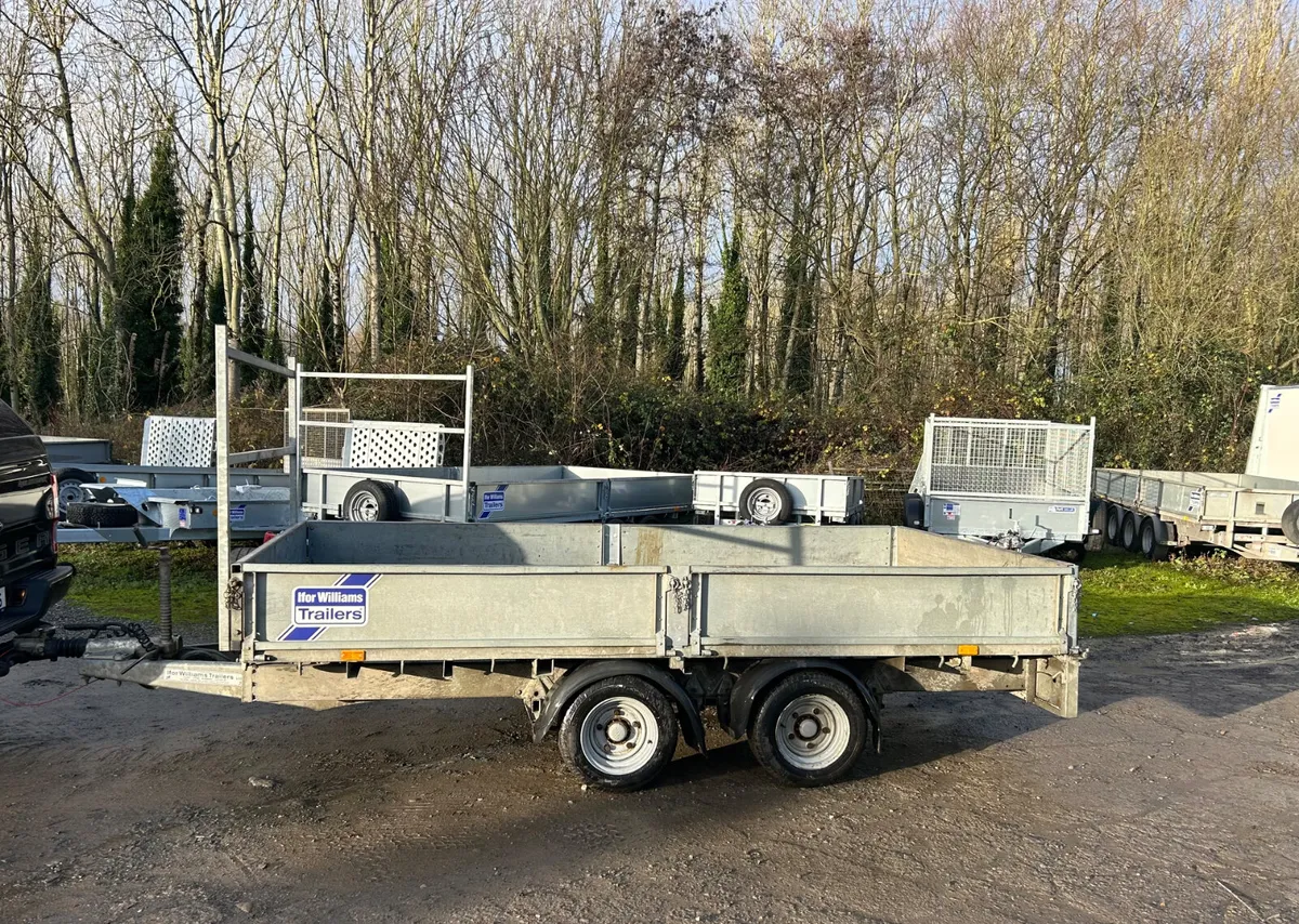 Ifor Williams 12x6.6  Dropside  LM126 with LEDs - Image 4