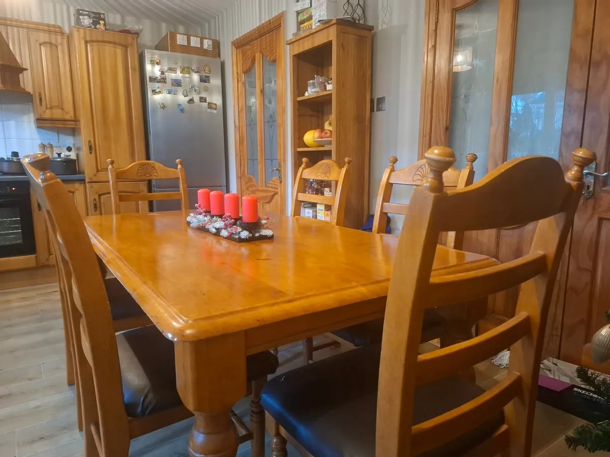 Dining set, Table with 6 chairs - Image 3