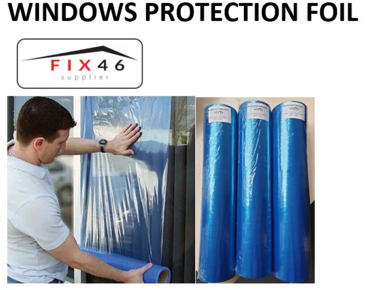 Protection Blue Film 500mm x 100 meters - Image 3
