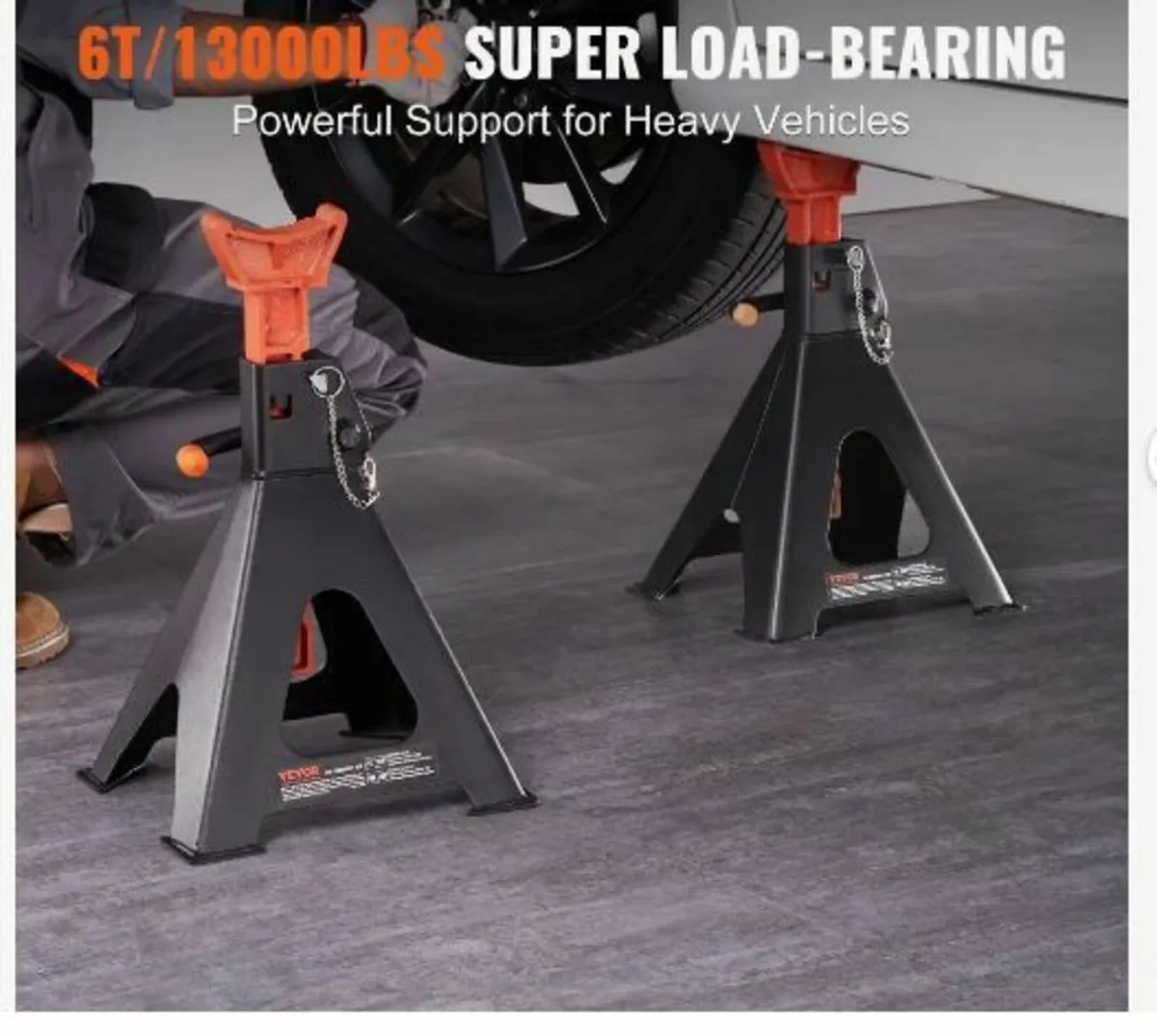 Jack Stands, 6 Ton - Image 2