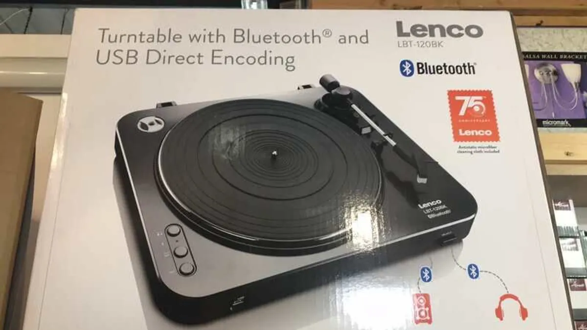 Bluetooth Turntable Record Player - Image 2