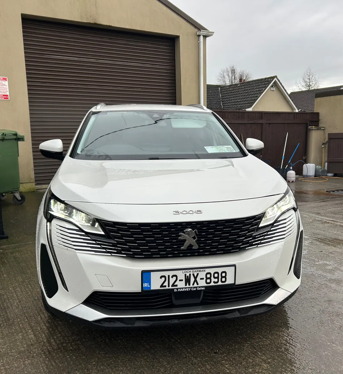 Peugeot 3008 2021, low mileage , white - Image 1