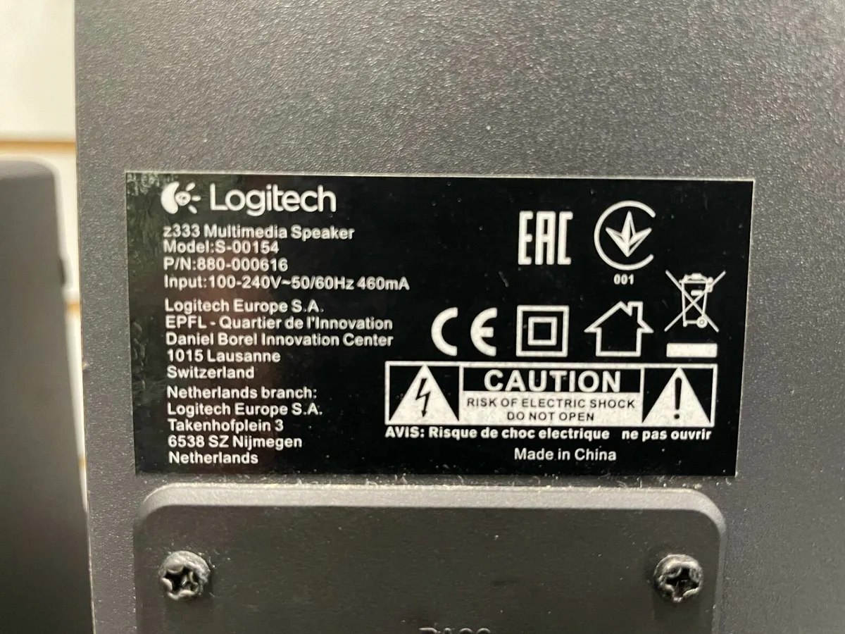 Logitech 2.1 System PC Speakers - Image 4