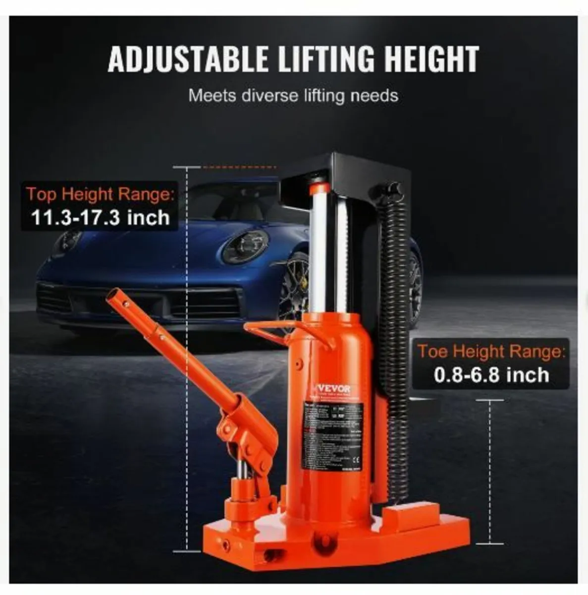 Hydraulic Toe Jack, 5 Ton - Image 4