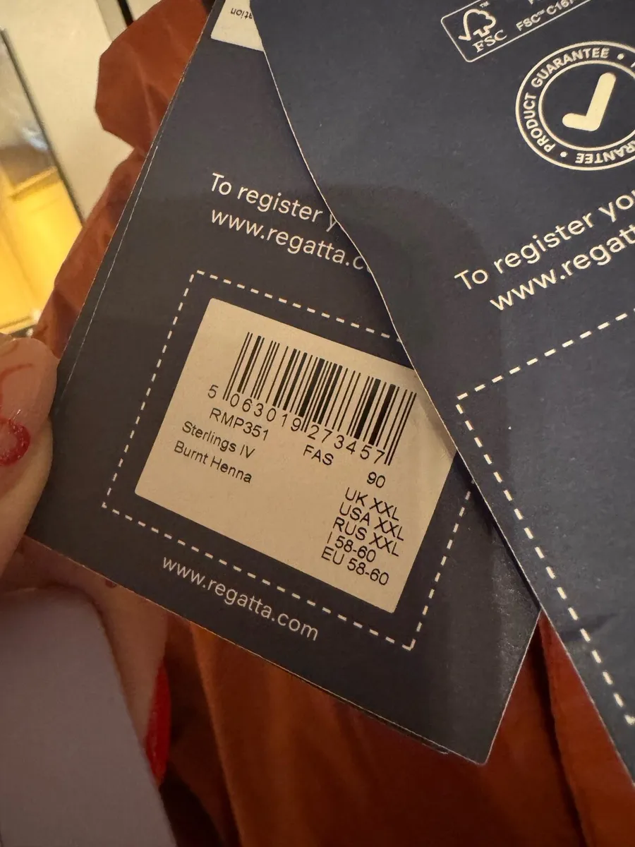 Regatta outdoor jacket xxl men - Image 2