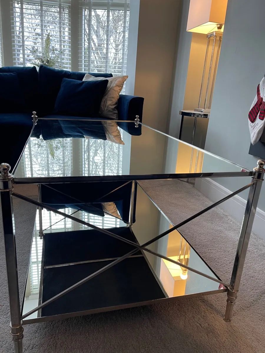Mirror Coffee table Mindy Brownes - Image 4
