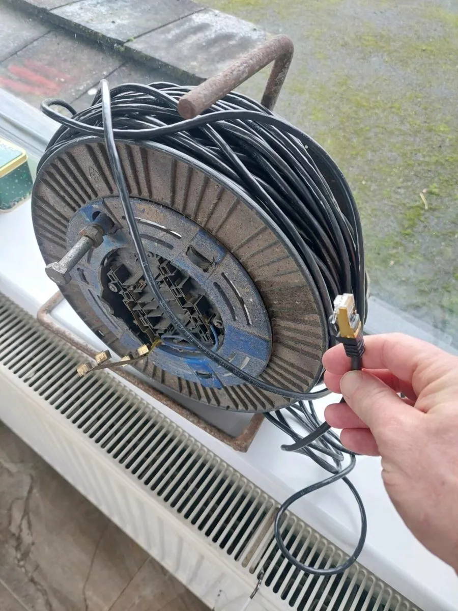 Ethernet cable, connection pliers and ends - Image 4