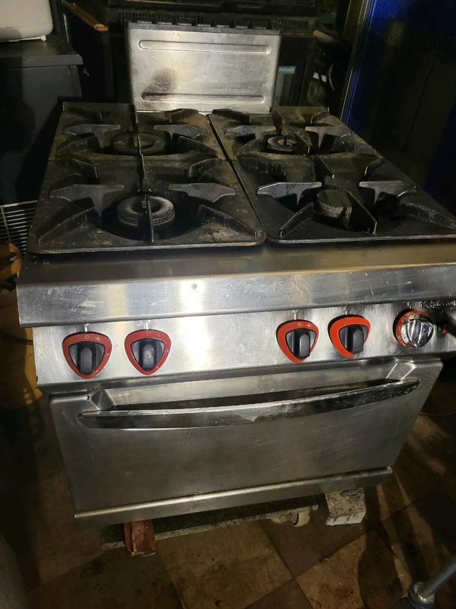 Cooker Range 4 Burner With Oven ANGELO PO - Image 2