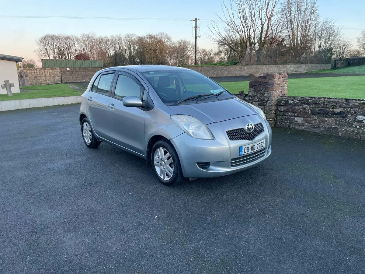 08 Toyota yaris new nct 28/2/27 tax 12/25 - Image 1
