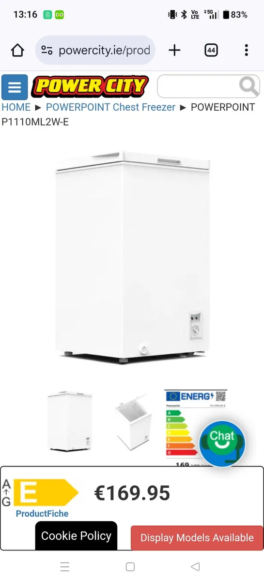 Chest Freezer - brand new, never used - Image 1