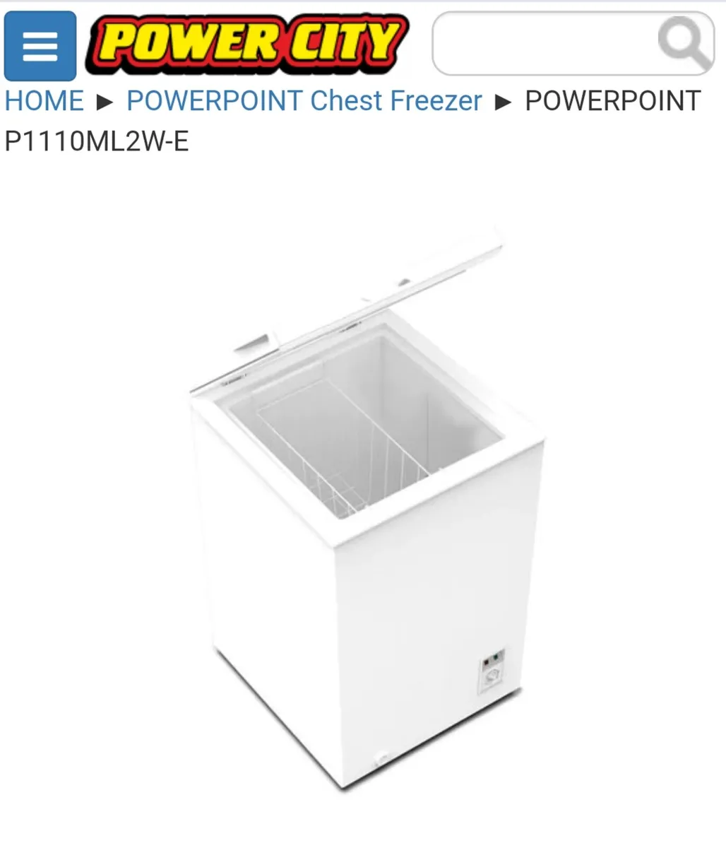 Chest Freezer - brand new, never used - Image 2