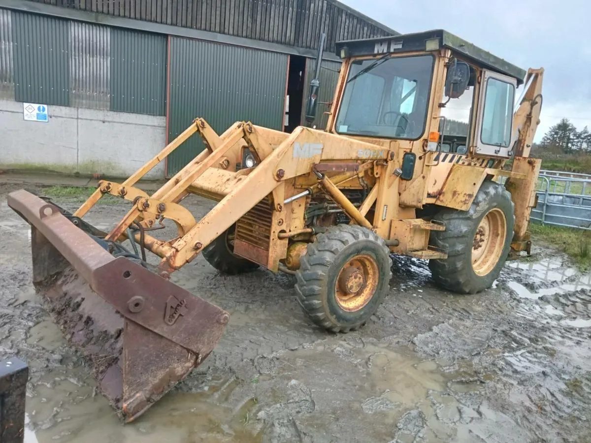 Massey 50hx digger - Image 2