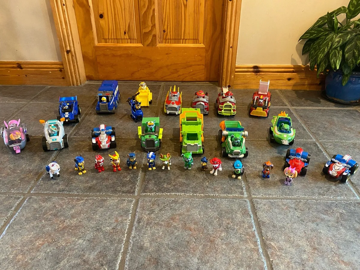 Paw Patrol Vehicles and Pups