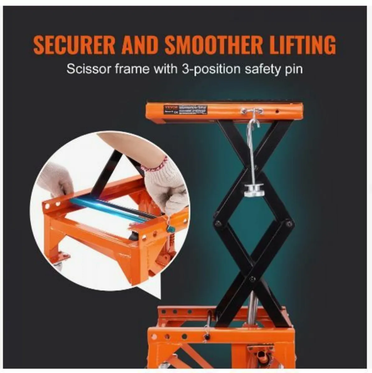 Hydraulic Motorcycle Lift Table - Image 3