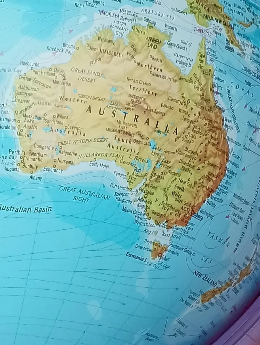 Illuminated world globe 14" - Image 4