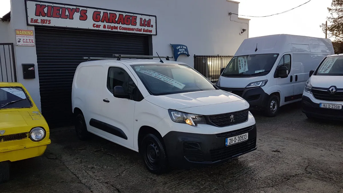 Peugeot Partner 2021 MINT VAN VAT INVOICE - Image 1