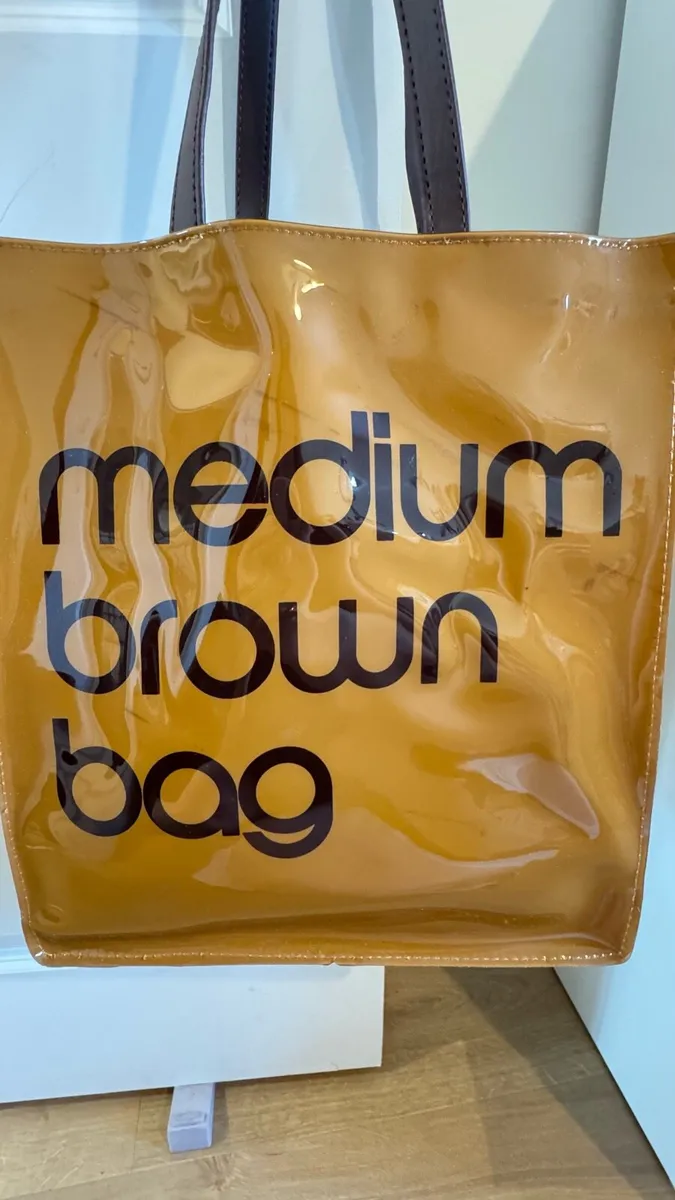 Bloomingdales medium brown bag - Image 4