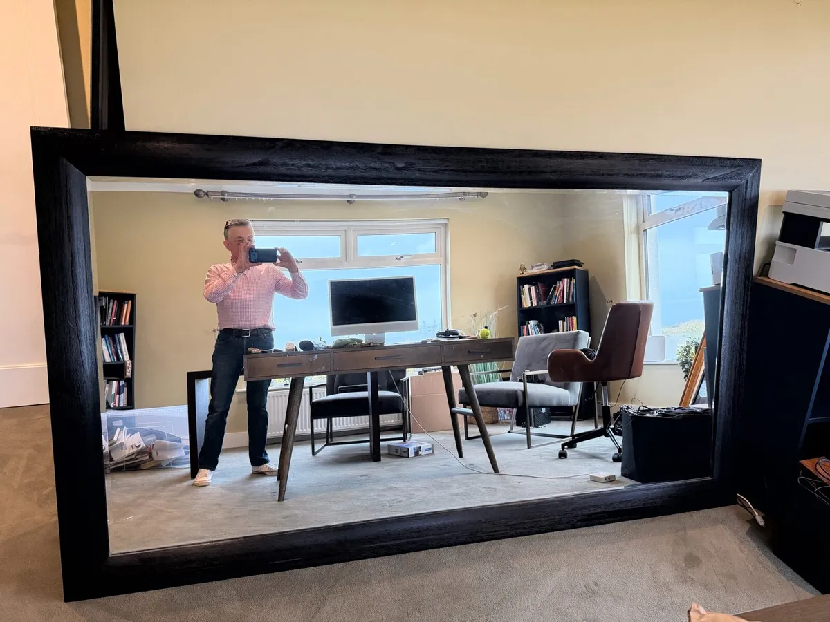 Very Large Mirror - 243 cm x 137 cm - Image 1