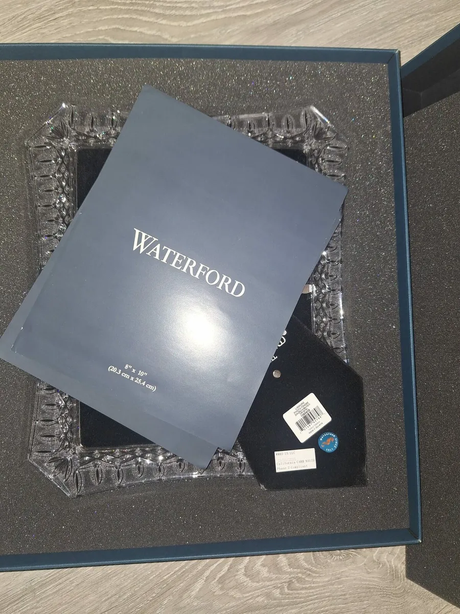 Warerford Crystal Photo Frames - Image 1