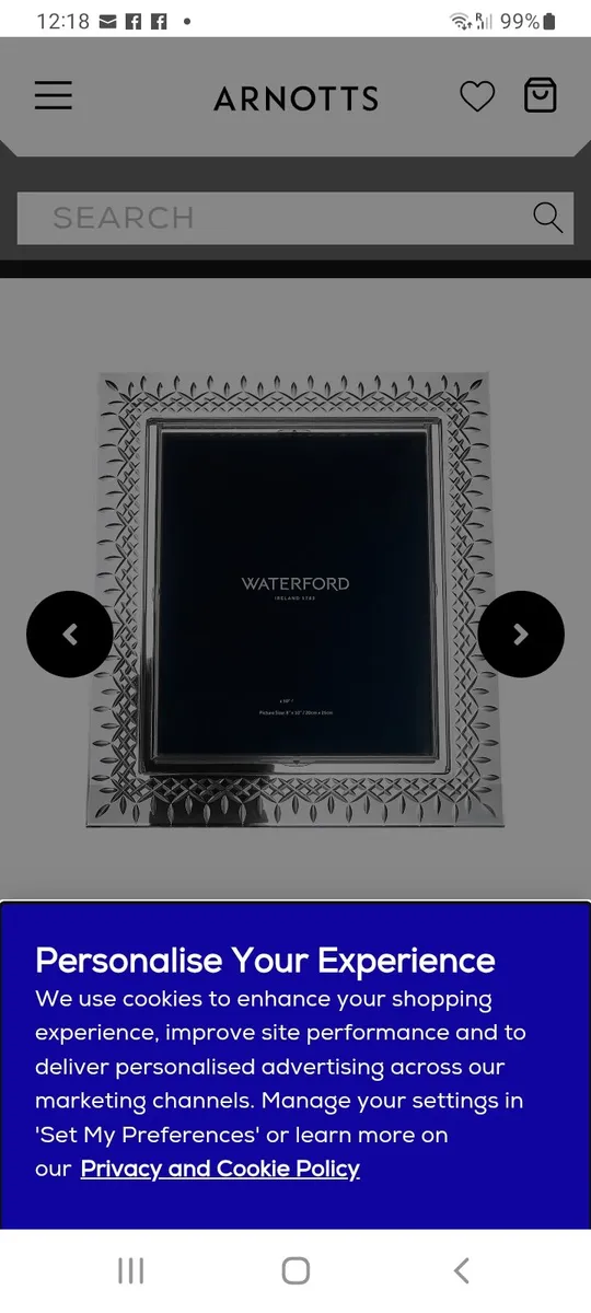 Warerford Crystal Photo Frames - Image 4