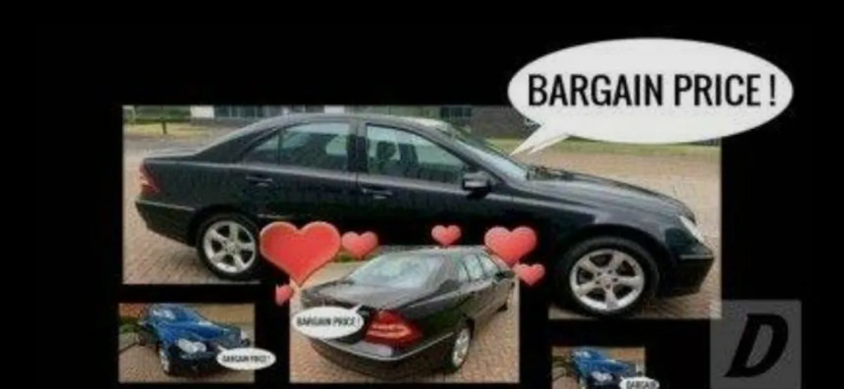 Black 06 Mercedes Wedding Transport Merc Car C180 - Image 2