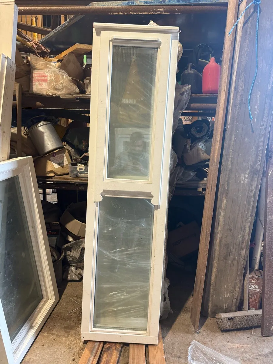 Four tall hardwood sash effect windows. Bargain. - Image 1