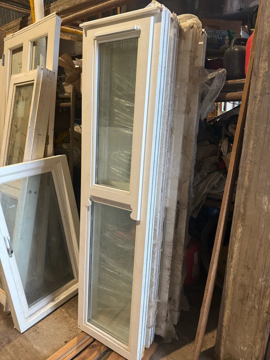 Four tall hardwood sash effect windows. Bargain. - Image 2