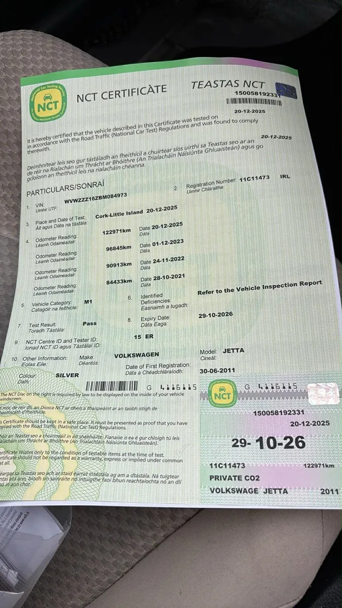 2011 Jetta Fresh NCT LOW KMS 1.6 - Image 2