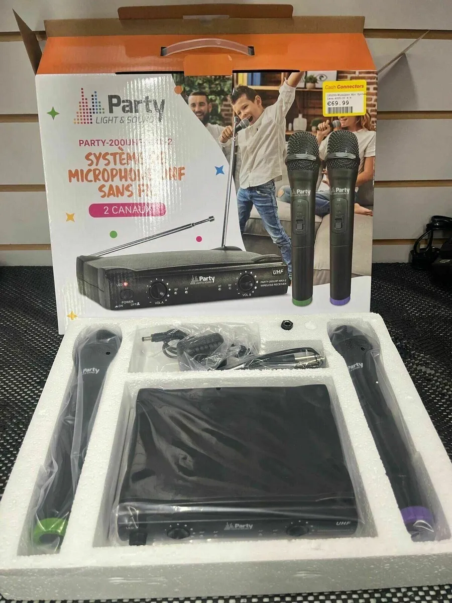 Wireless Karaoke Mic System - Image 1