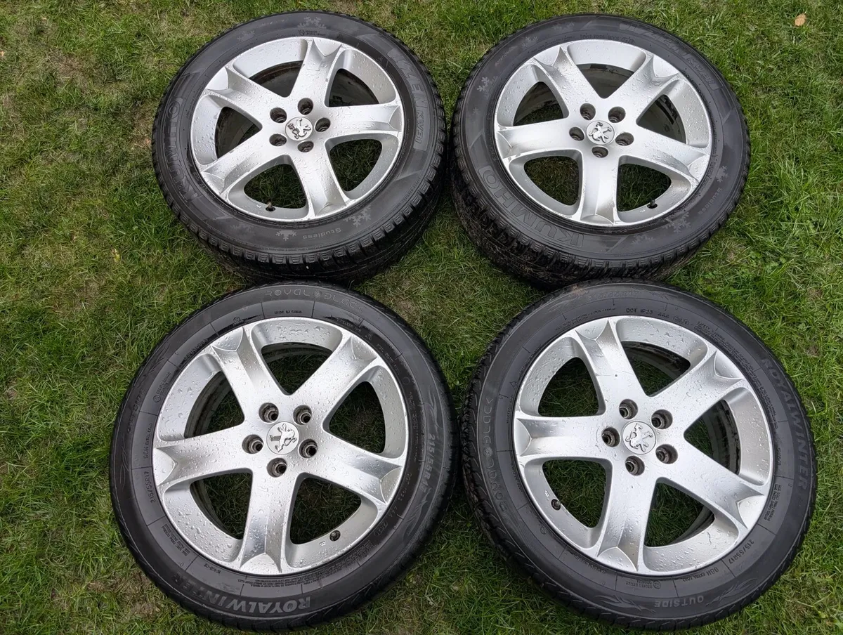 R17 5X108 genuine PEUGEOT COSMOS alloy wheels made - Image 1